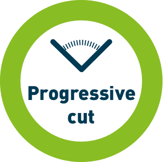 Campagnola stamp progressive cut